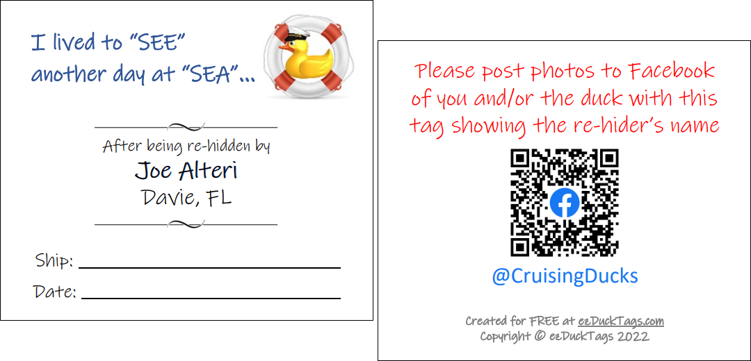 duck-tags-ezducktags-com for Cruise Duck Tags Free Printable Duck Tags | ezDuckTags.com for Cruise Duck Tags Free Printable